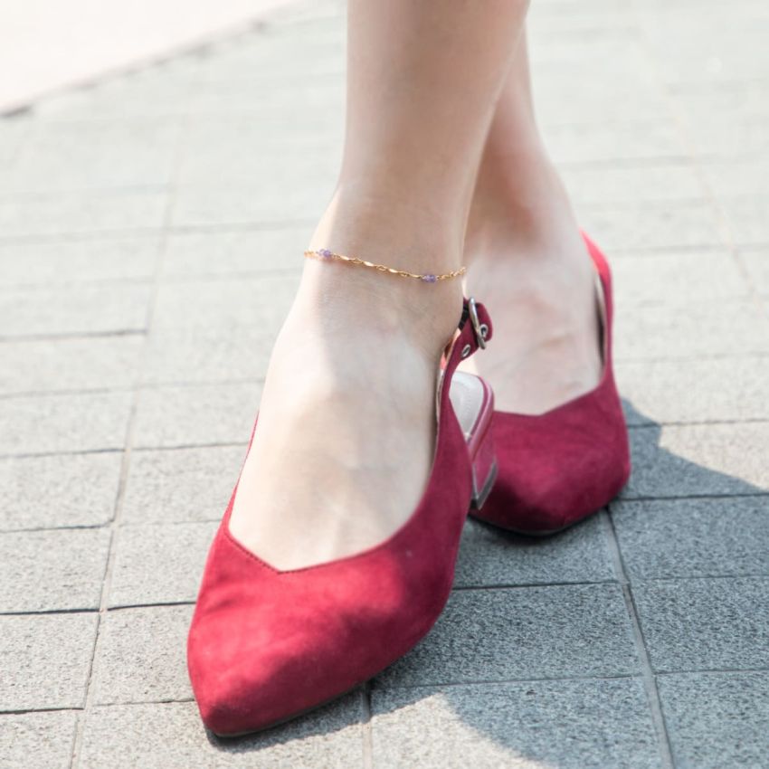 Rila 紫水晶腳鏈 (二月誕生石)