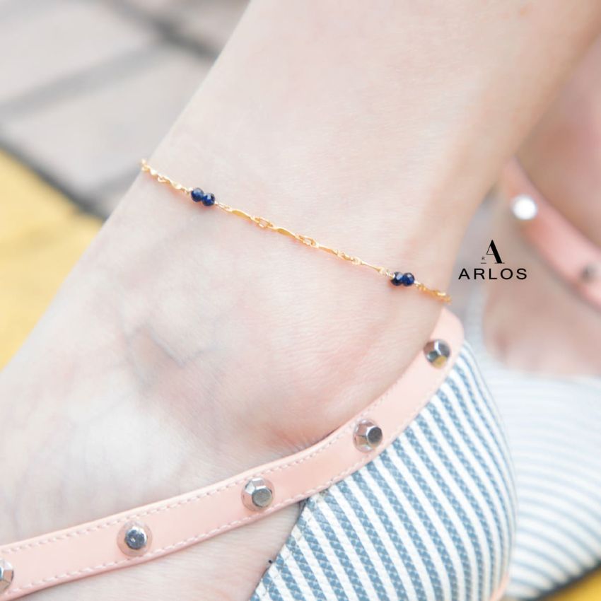 Rila 青金石腳鏈 (十二月誕生石)