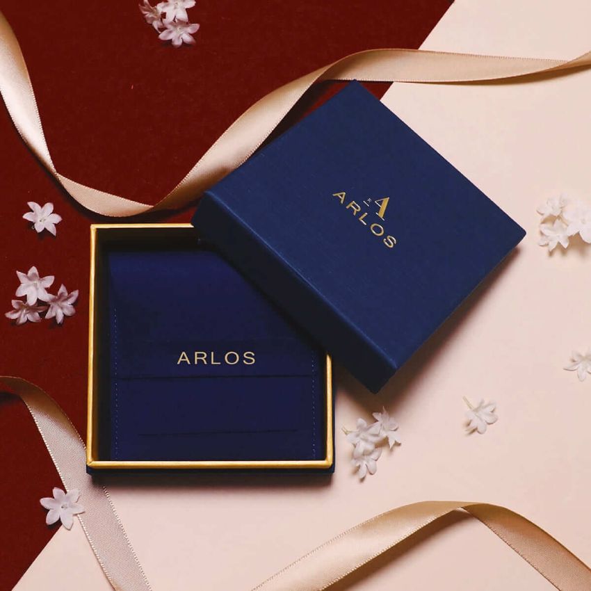 Ariel 薰衣草紫水晶頸鏈（白金色）