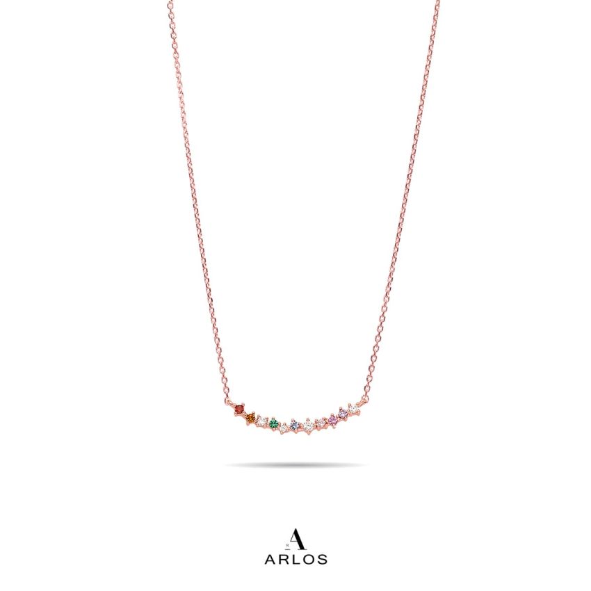 L'amour 彩虹微笑頸鏈