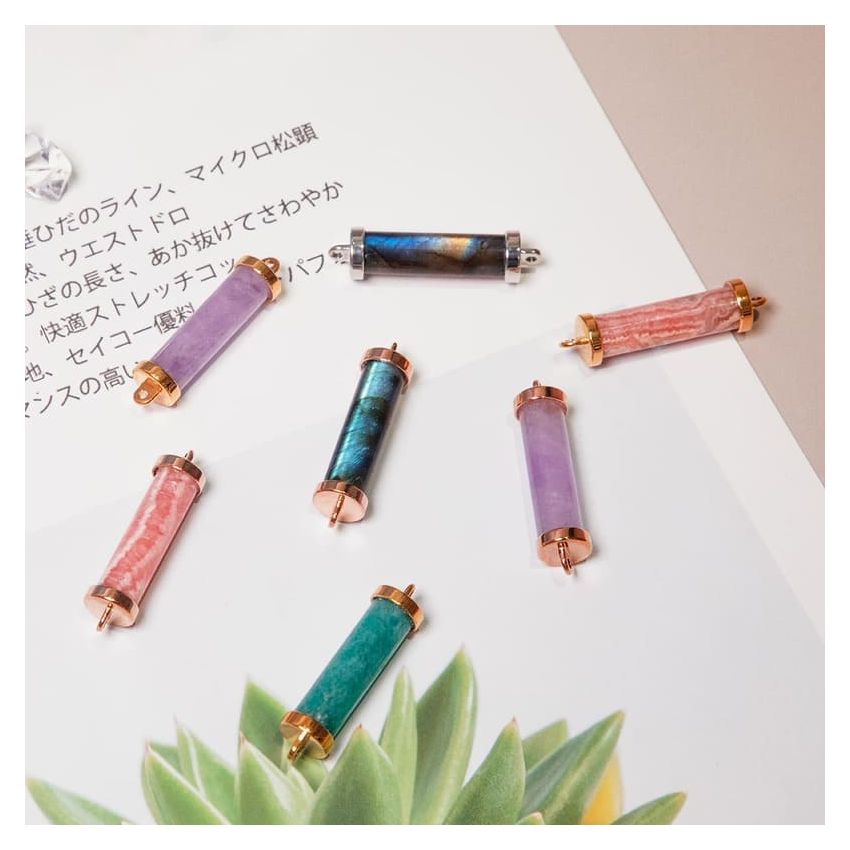 紅紋石CC皮繩 (雙圈)
