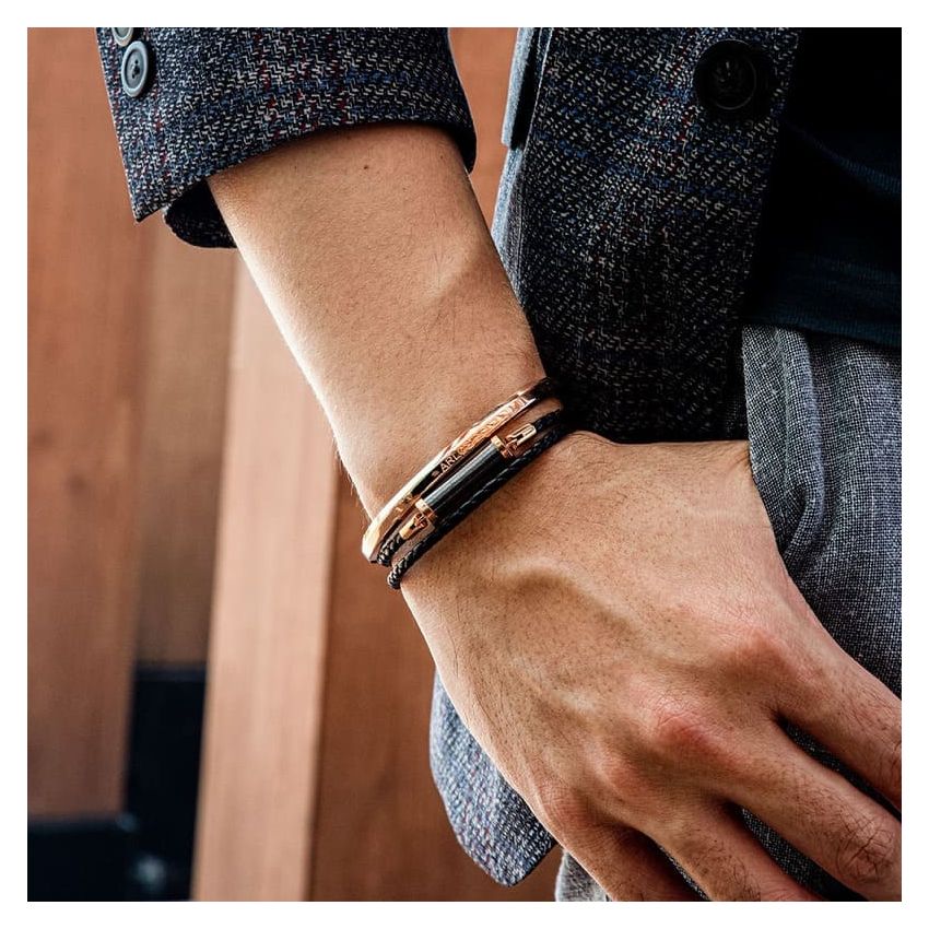 黑曜石CC皮繩 (雙圈)