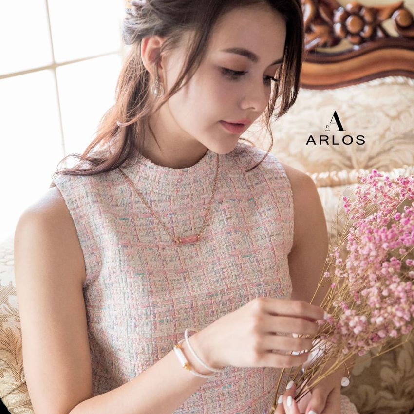 白玉CC皮繩 (雙圈)