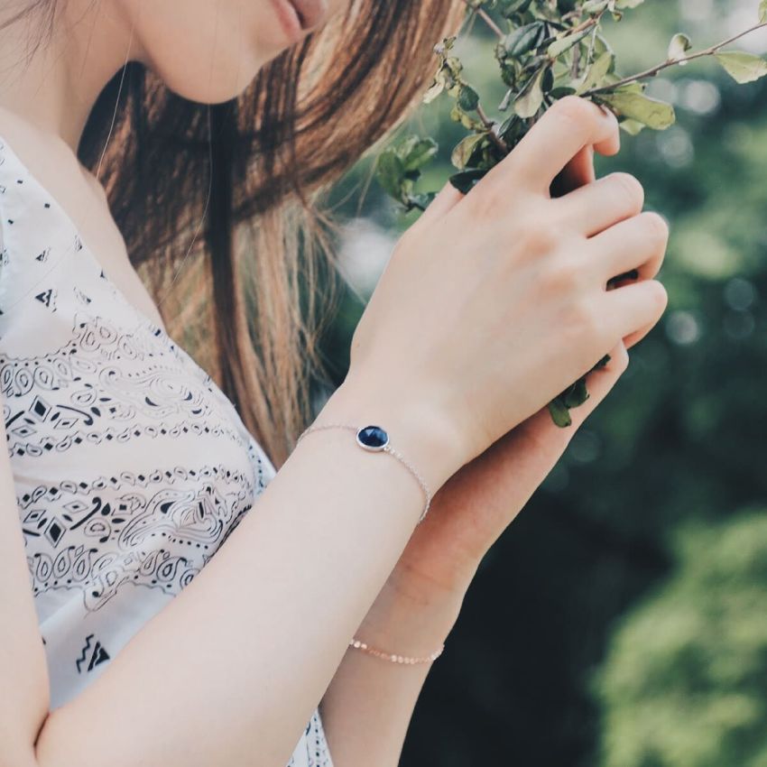 Ariel 拉長石手鏈