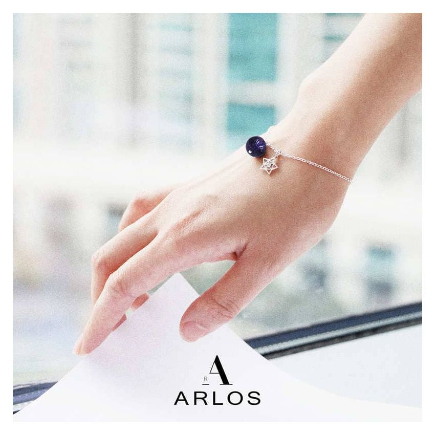 Shinning Star 藍砂石手鏈