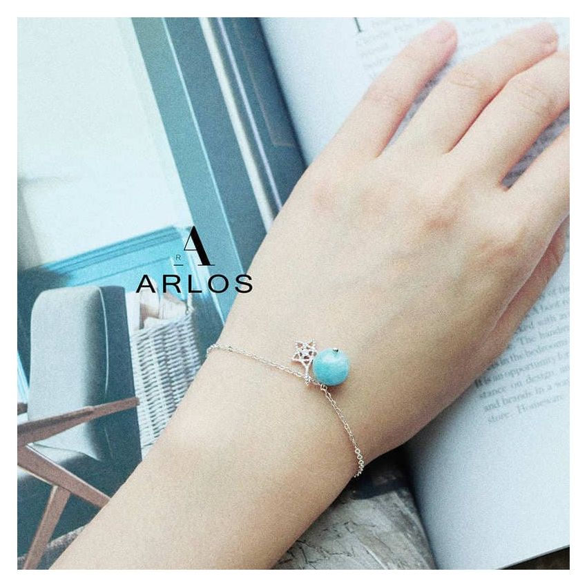 Shinning Star 海藍寶手鏈