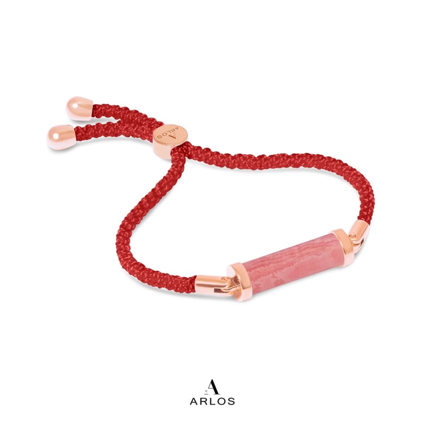 紅紋石CC編織手繩