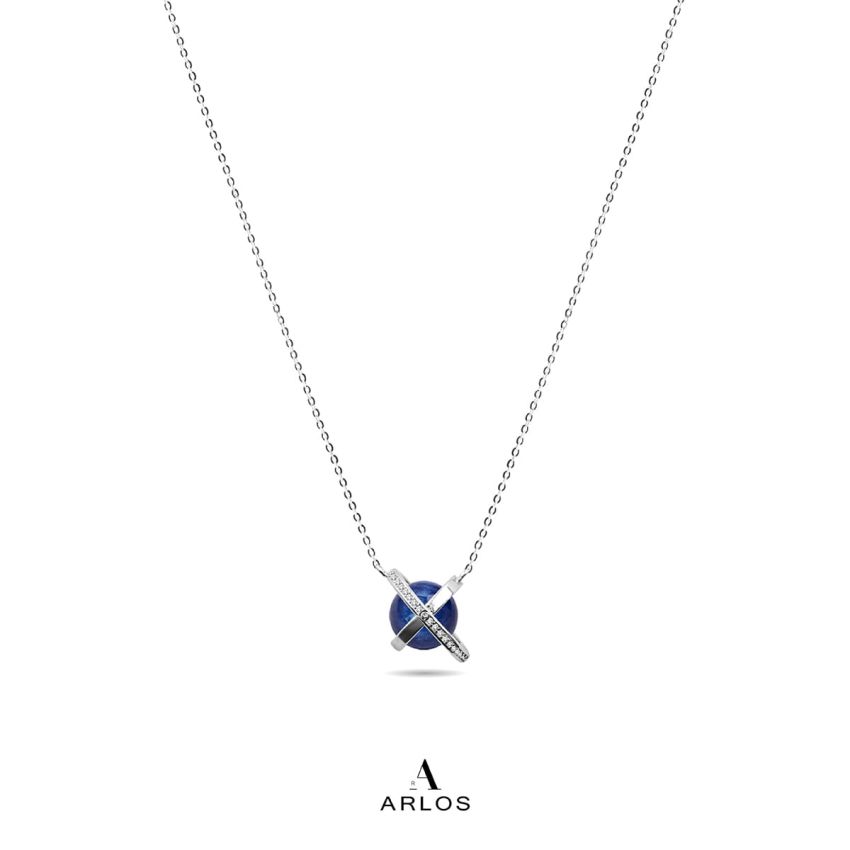 The Planet 藍晶石頸鏈