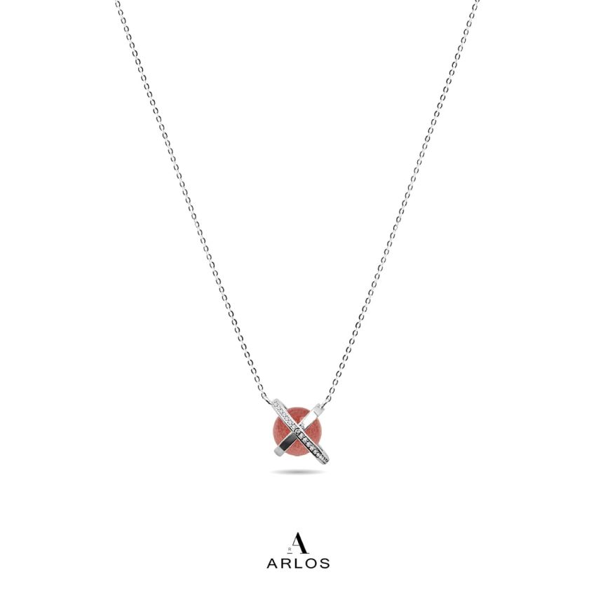 The Planet 草莓晶頸鏈