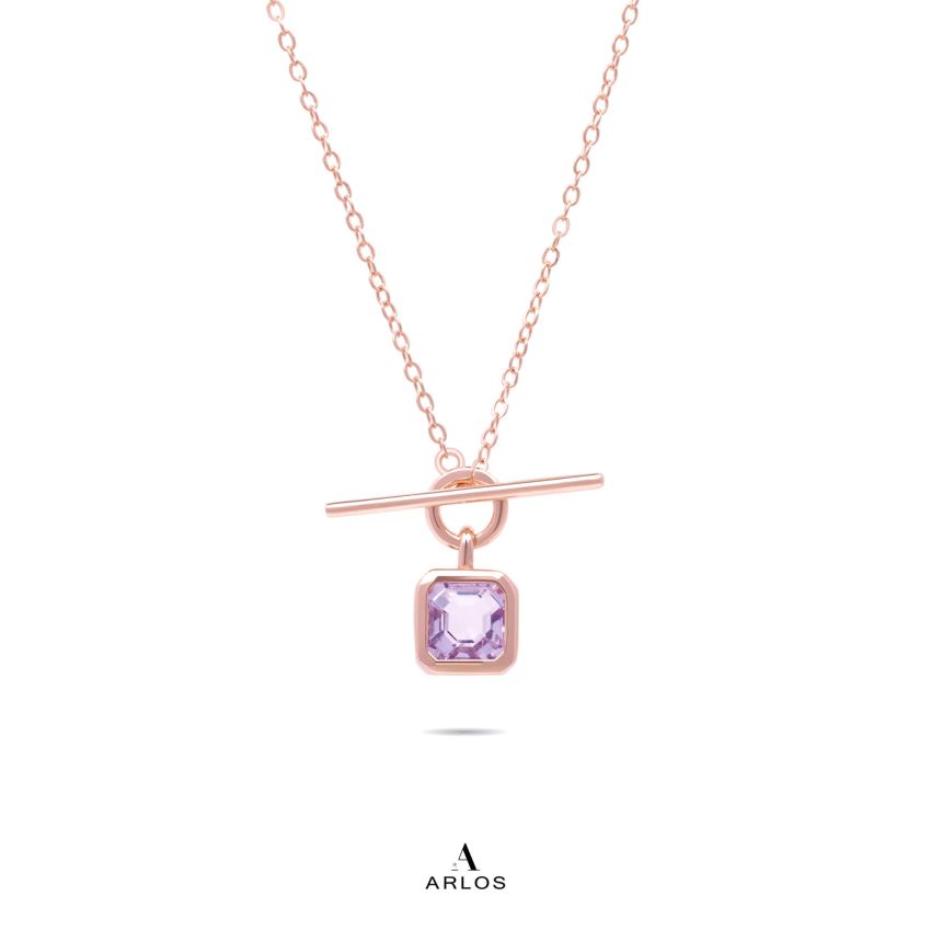 Adora 薰衣草紫水晶個性頸鏈