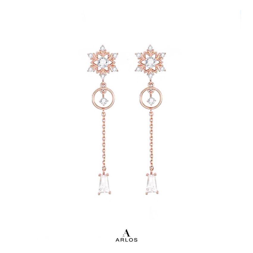 Aloha 冬日冰雪氣質耳環 