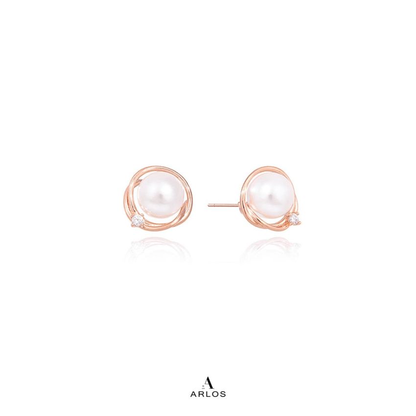 Aloha 個性珍珠耳環