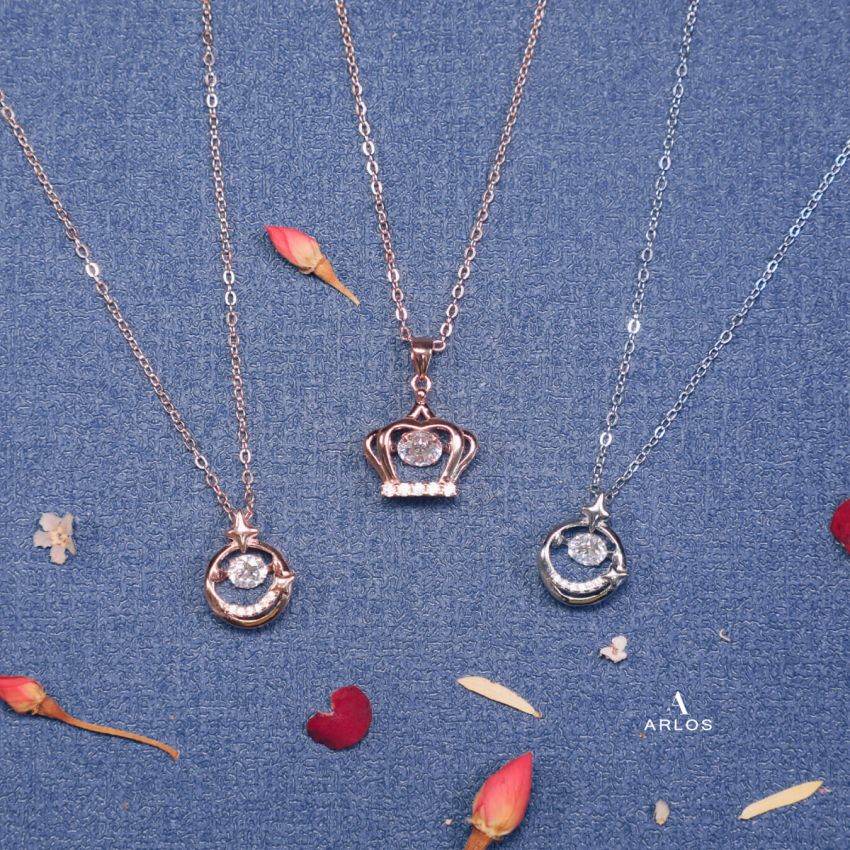 氣質皇冠跳動頸鏈