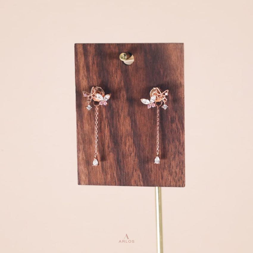 Aloha 優雅蝴蝶耳環