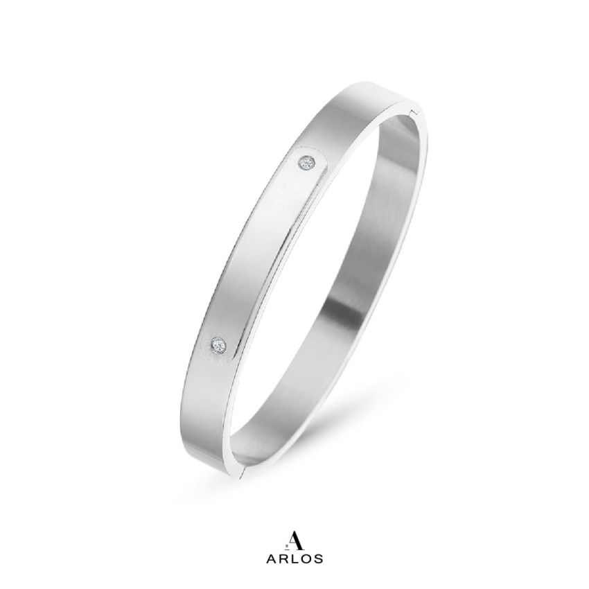 Éternel 個性手鐲 (白金色)