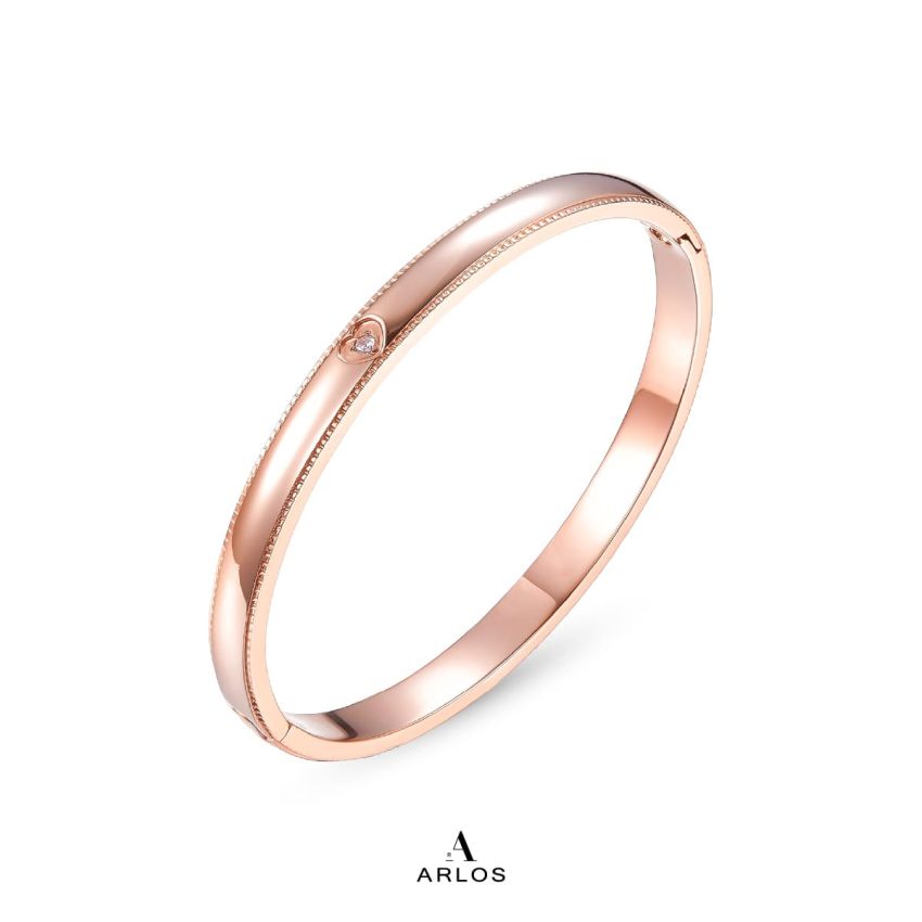 Éternel 閃爍甜心手鐲 (玫瑰金)