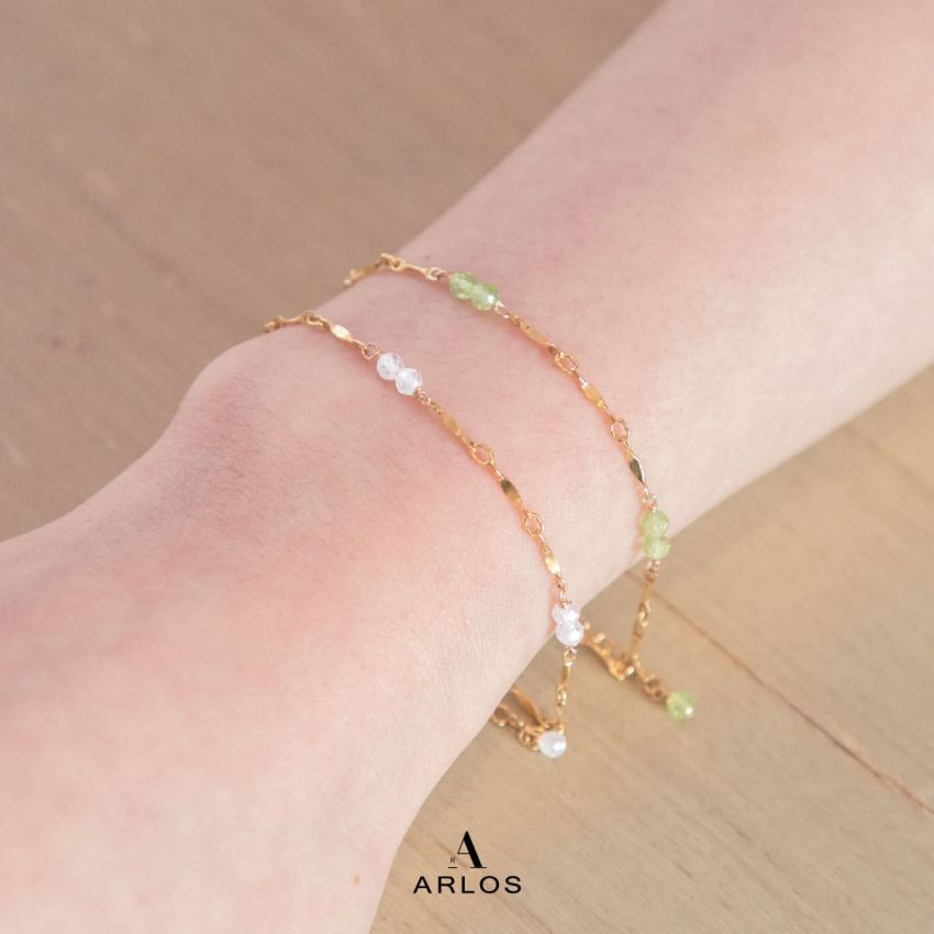 Rila 橄欖石手鏈 (八月誕生石)