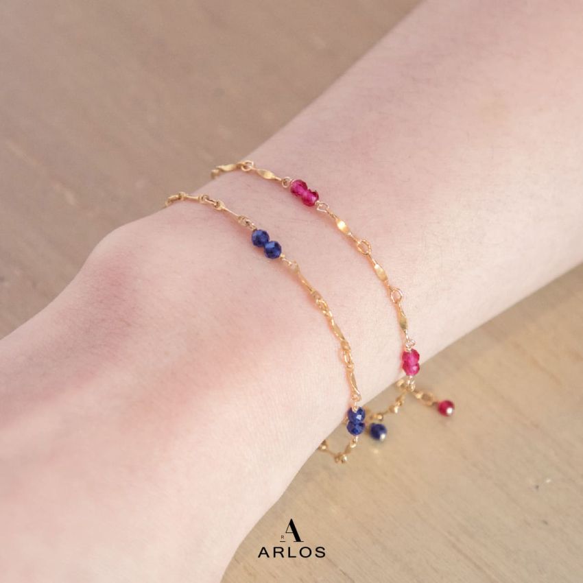 Rila 紅寶石手鏈 (七月誕生石)