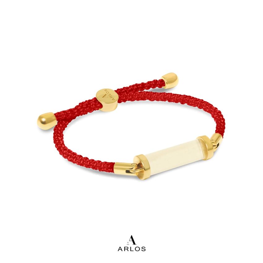 黃電水晶CC編織索繩 (左右索)