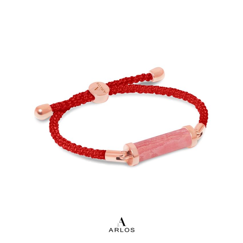 紅紋石CC編織索繩 (左右索)