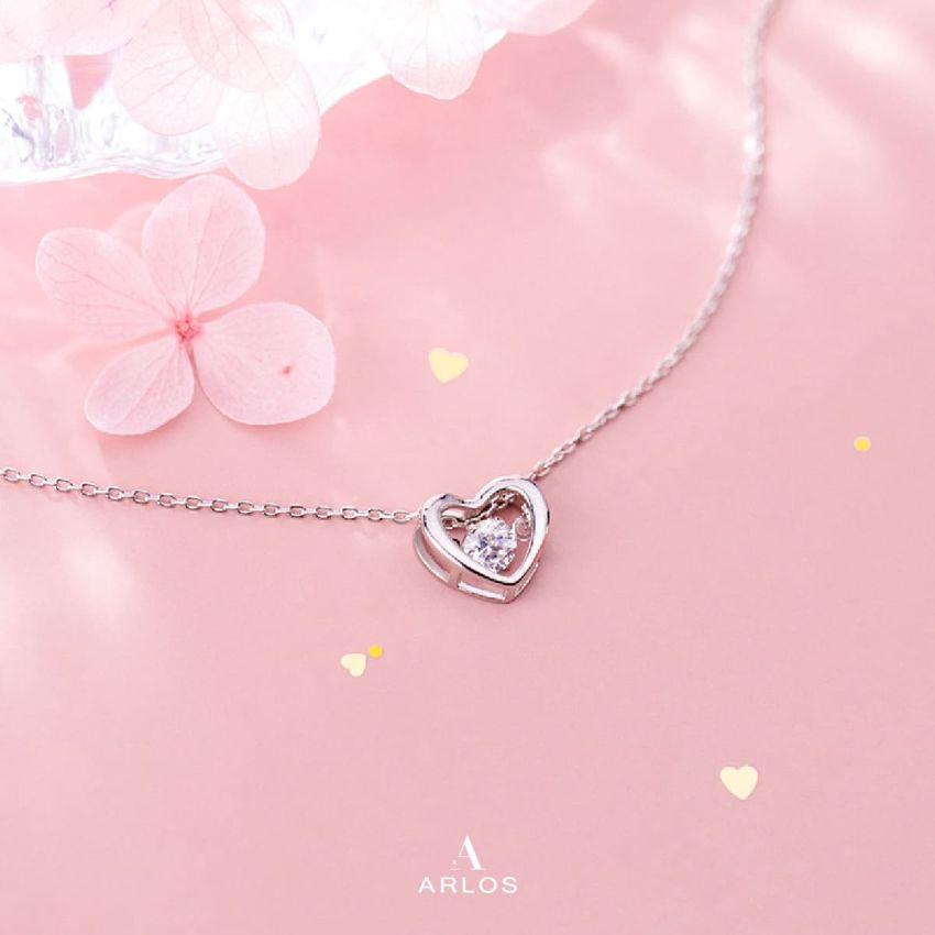 展露愛意跳動頸鏈