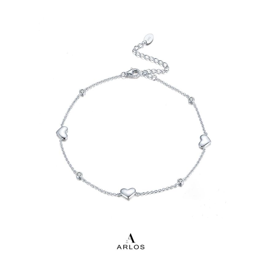 Dora 優雅愛心腳鏈