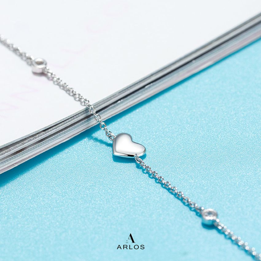 Dora 優雅愛心腳鏈