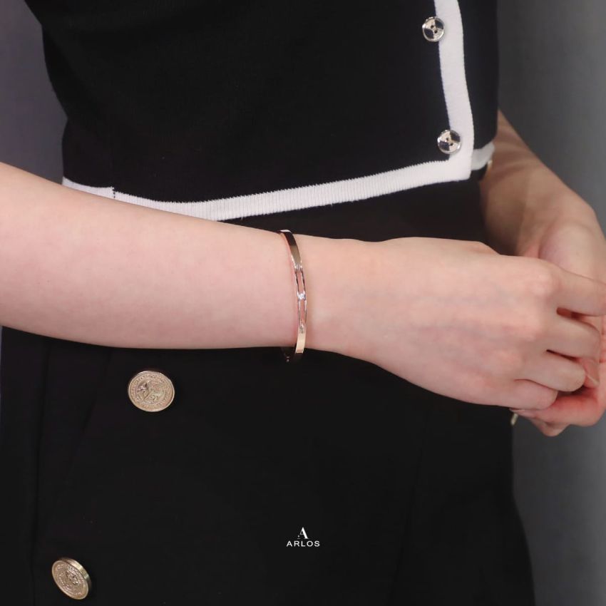 Éternel 個性閃爍手鐲 (玫瑰金)