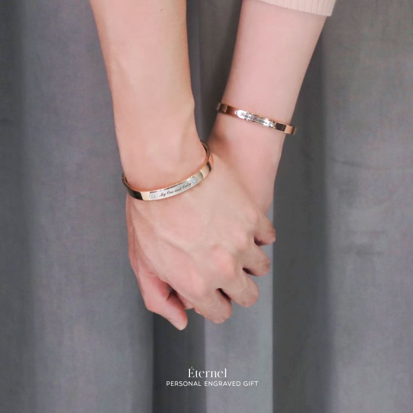 Éternel 個性手鐲 (玫瑰金)