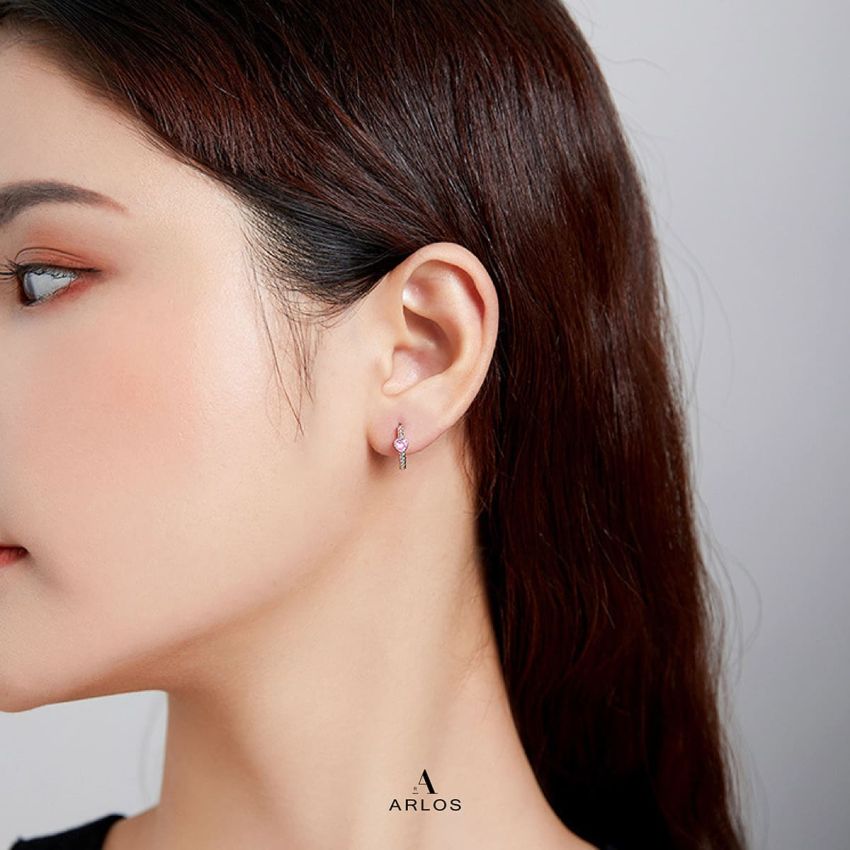 Aloha 粉紅甜心耳環