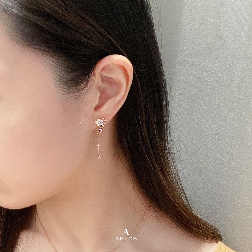 Aloha 春日小花耳環