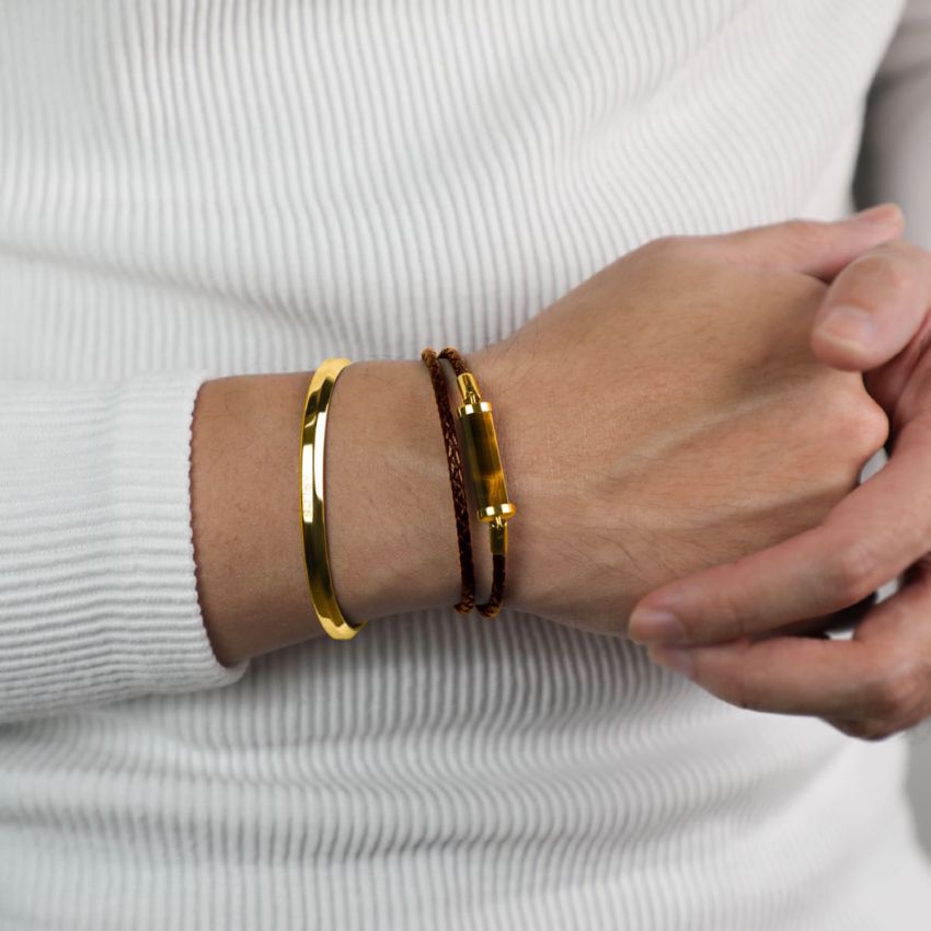 CC 雙層皮繩 - 財富