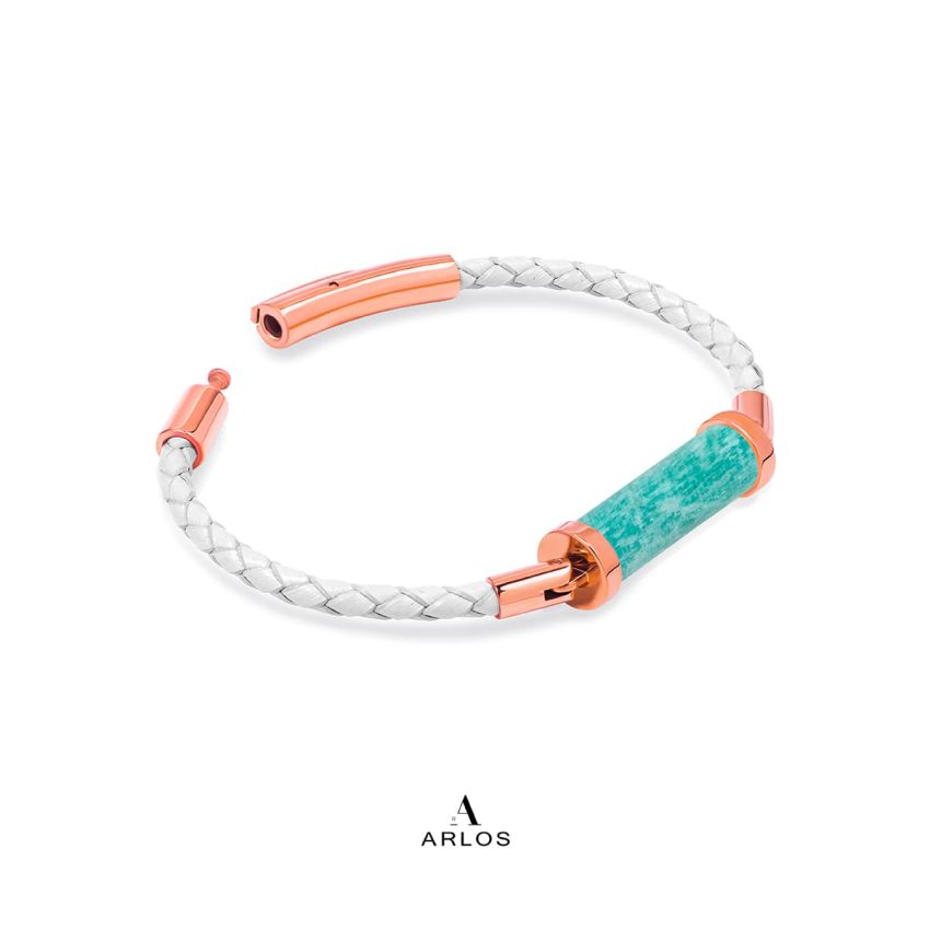 亞馬遜石CC皮繩 (單圈)