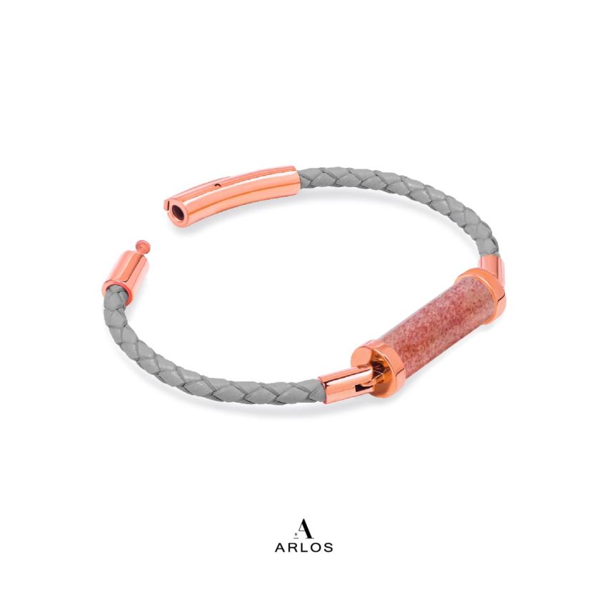 草莓晶CC皮繩 (單圈)