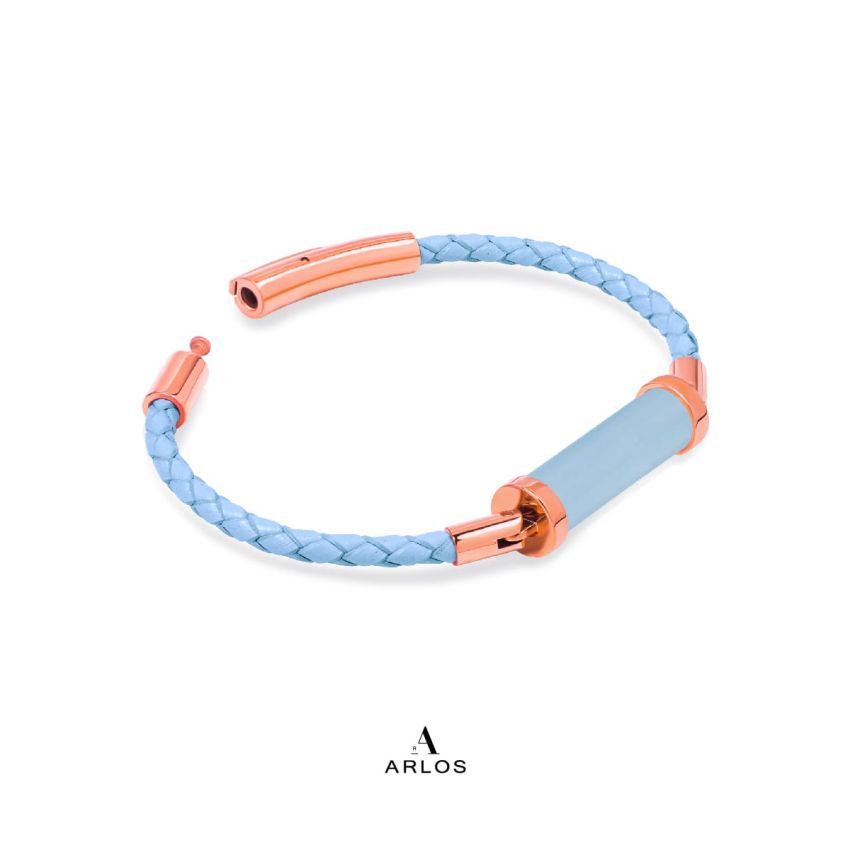 海藍寶CC皮繩 (單圈)