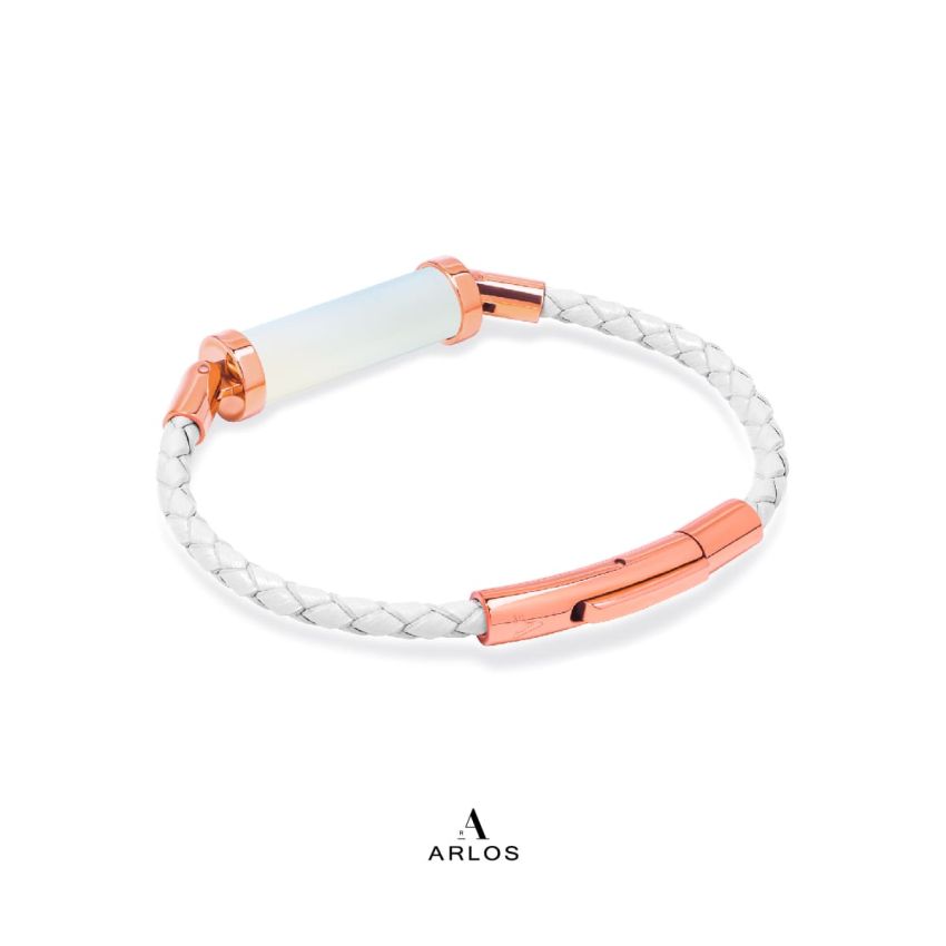 蛋白石CC皮繩 (單圈)