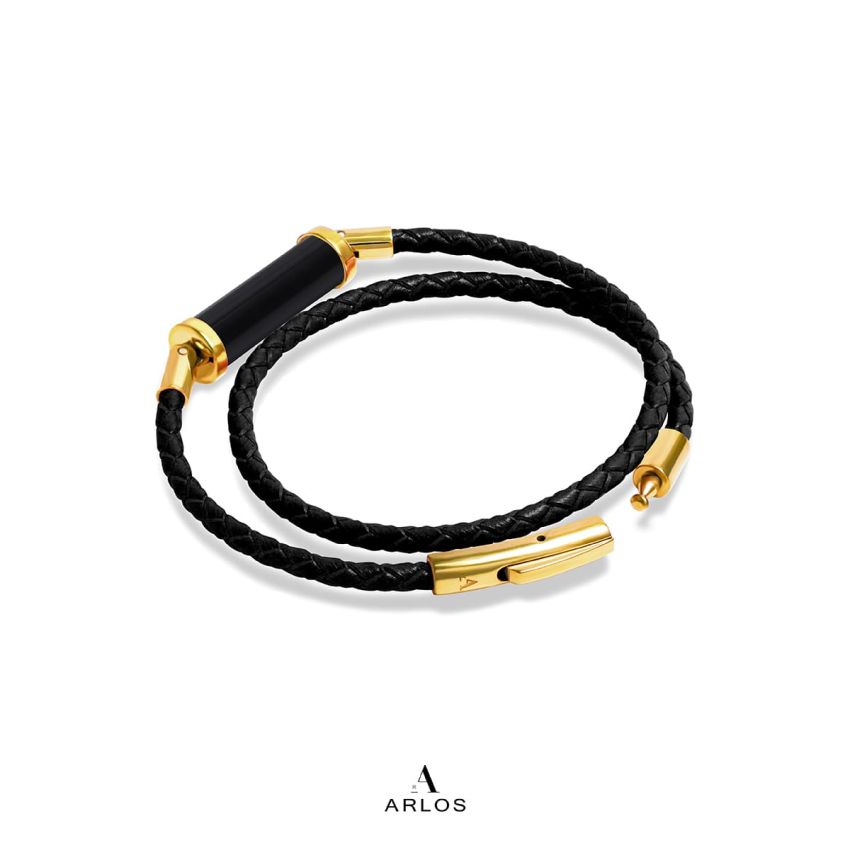 黑曜石CC皮繩 (雙圈)