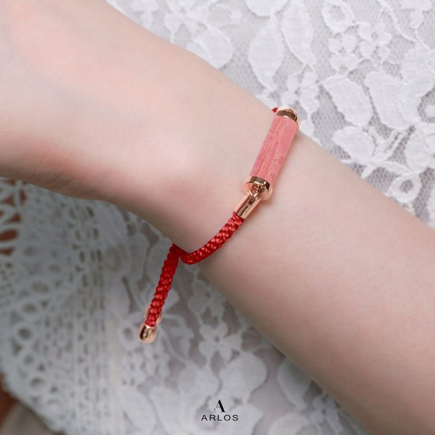 紅紋石CC編織手繩