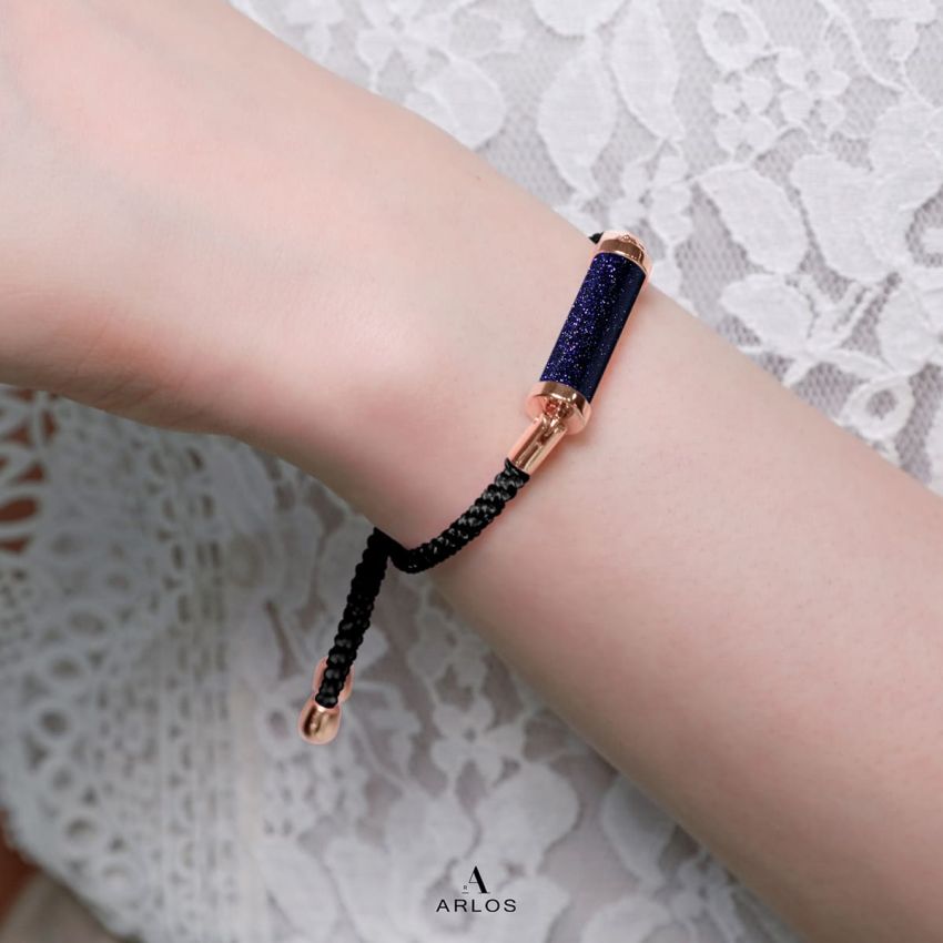 藍砂石CC編織手繩