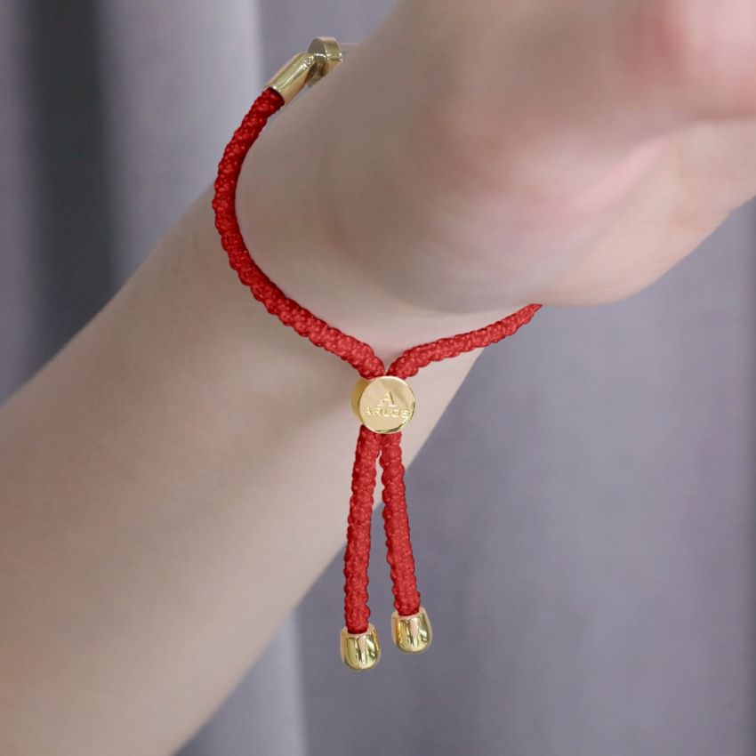 黃電水晶CC編織手繩