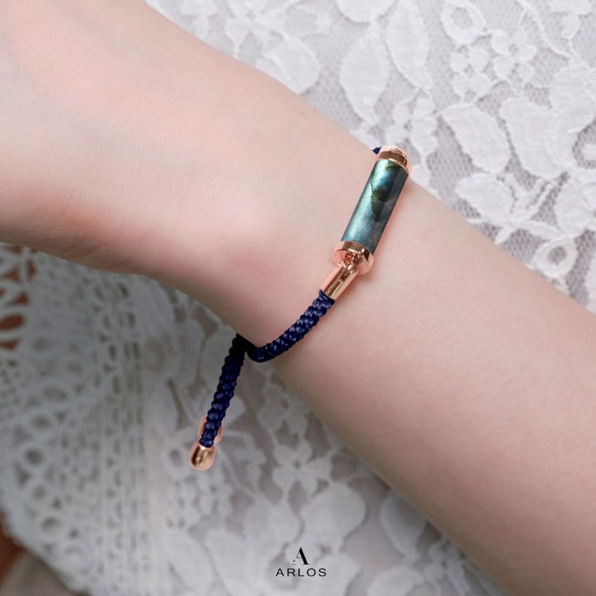 拉長石CC編織手繩