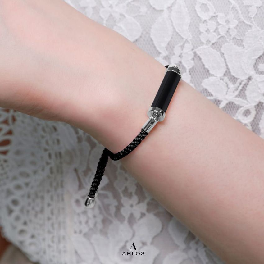 黑曜石CC編織索繩 (左右索)