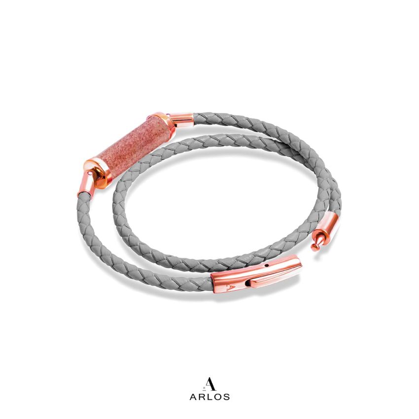 草莓晶CC皮繩 (雙圈)