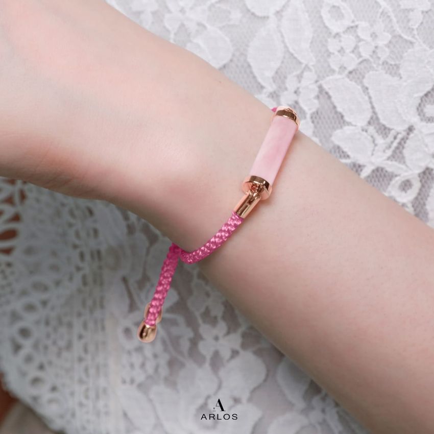 粉晶CC編織索繩 (左右索)