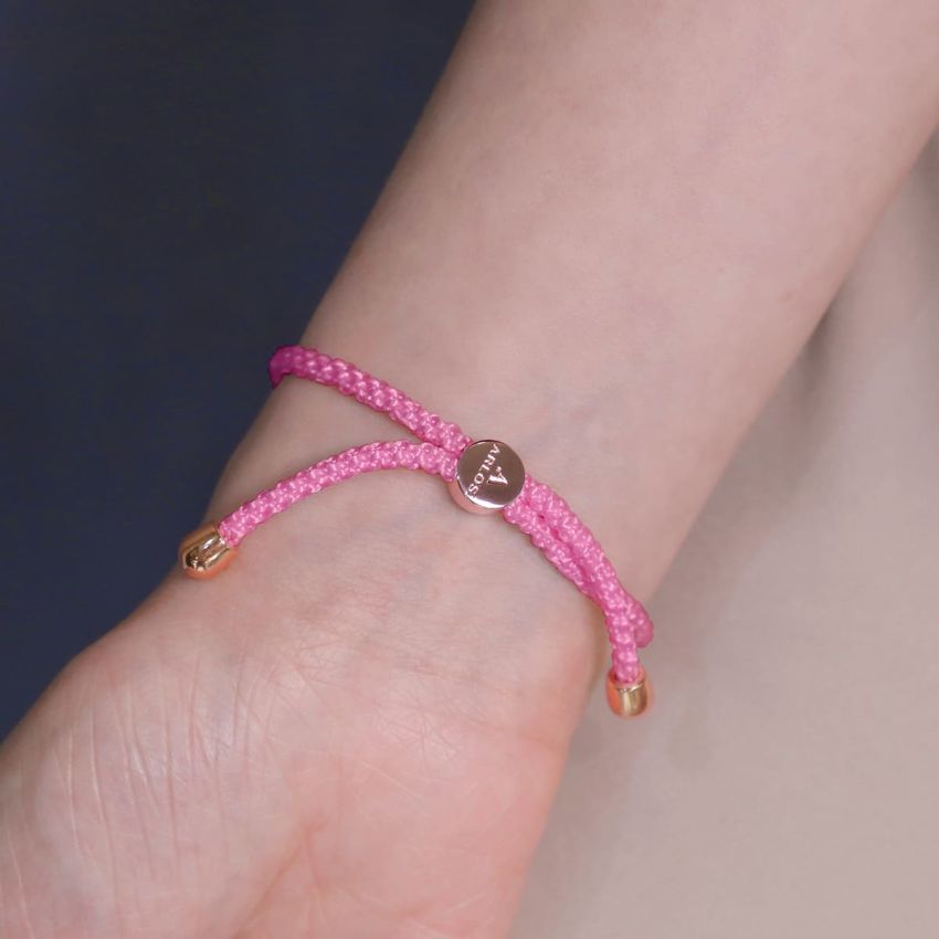 粉晶CC編織索繩 (左右索)