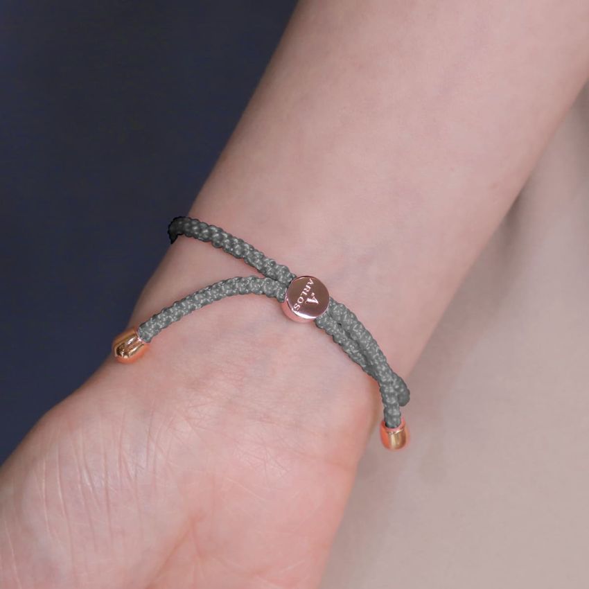 白水晶CC編織索繩 (左右索)