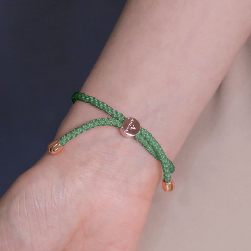 亞馬遜石CC編織索繩 (左右索)