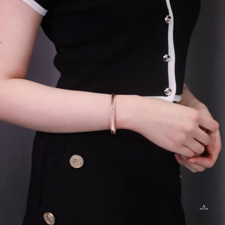 Éternel 閃爍甜心手鐲 (玫瑰金)