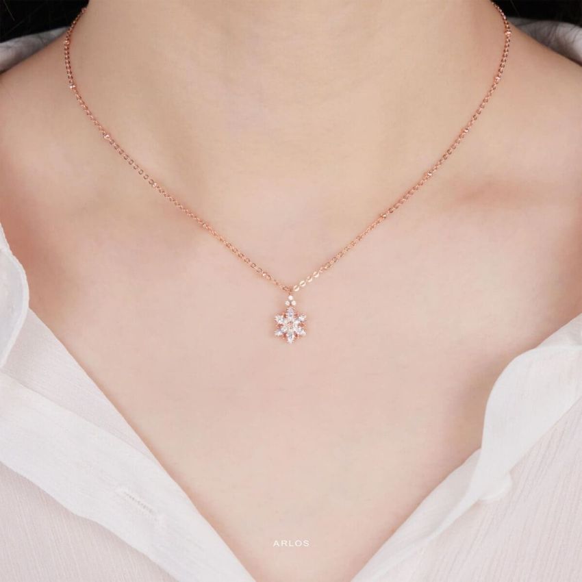 La Joie 浪漫初雪頸鏈