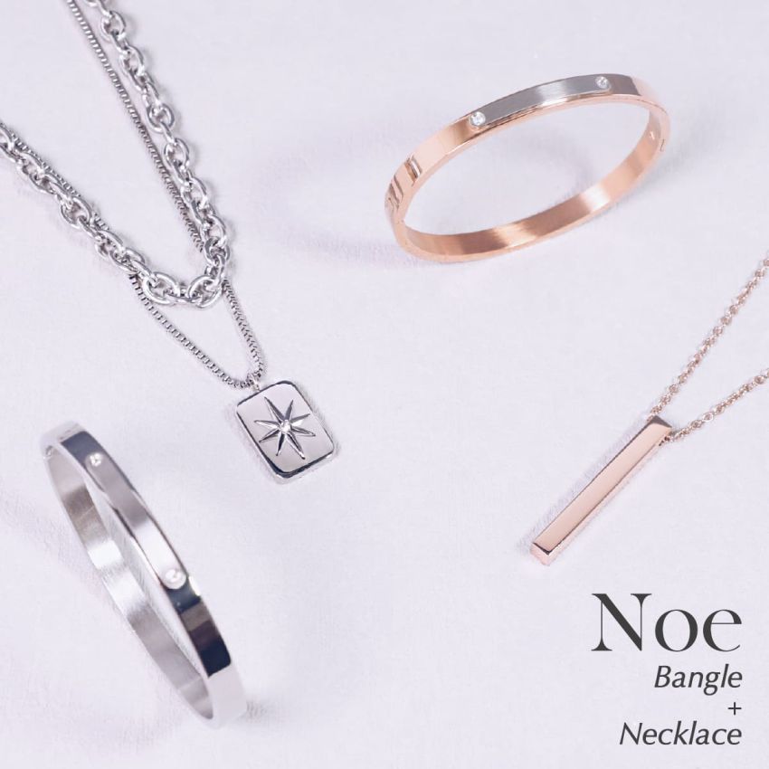 Noe 個性雙層星星頸鏈